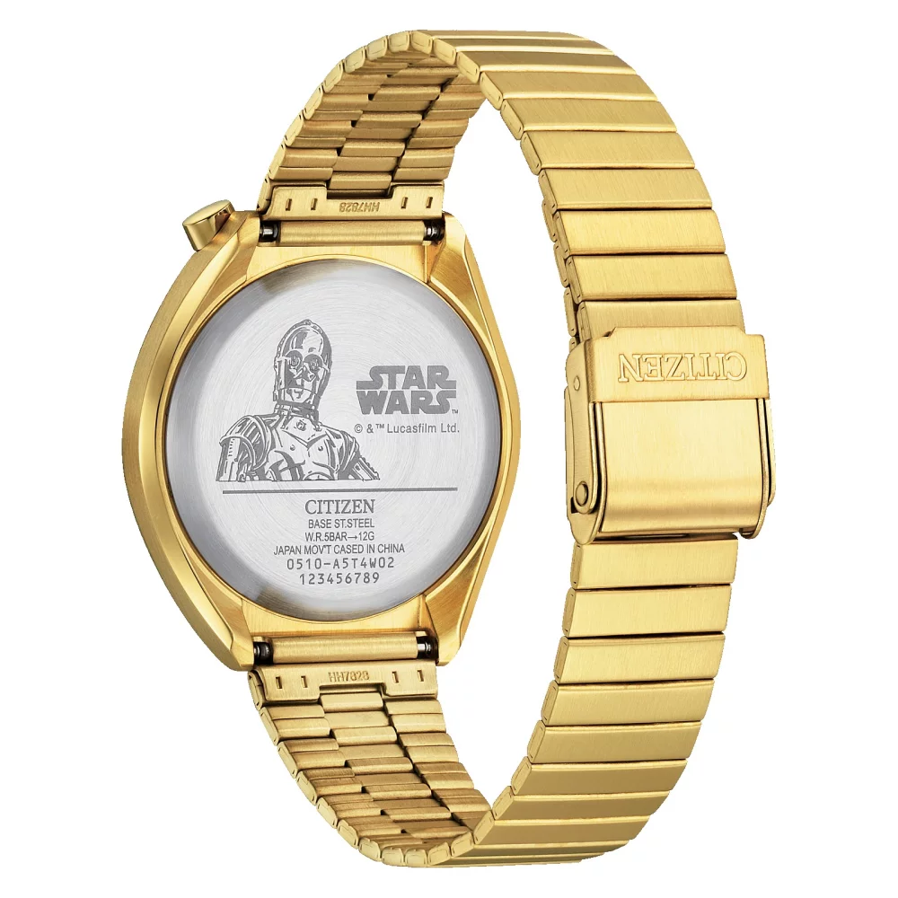 Montre Citizen® Star Wars™ Collection pour homme en or C-3PO™