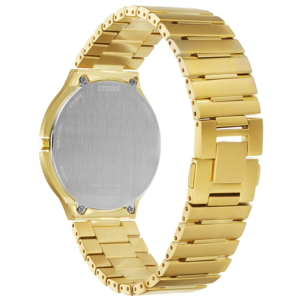 Citizen® Stiletto Collection Unisex Gold Analogue Watch