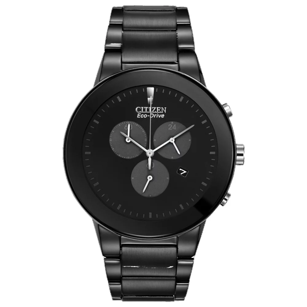 Citizen® Men's Black Chronograph Axiom Watch