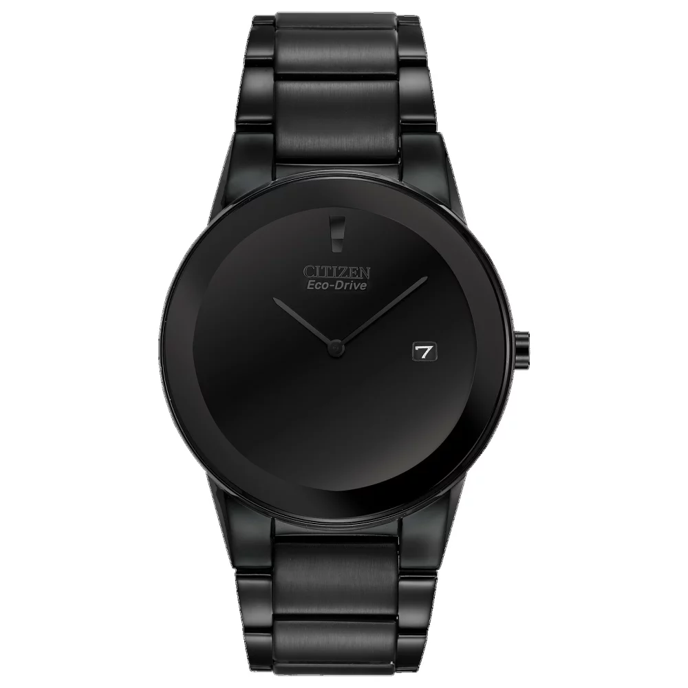 Citizen® Men's Black Axiom Watch w/Black Accents