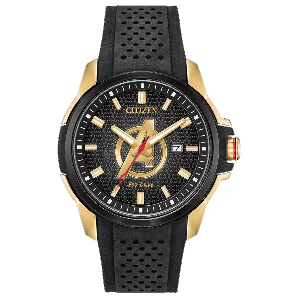 Montre Citizen® Marvel® Collection pour hommes Avengers™ en or
