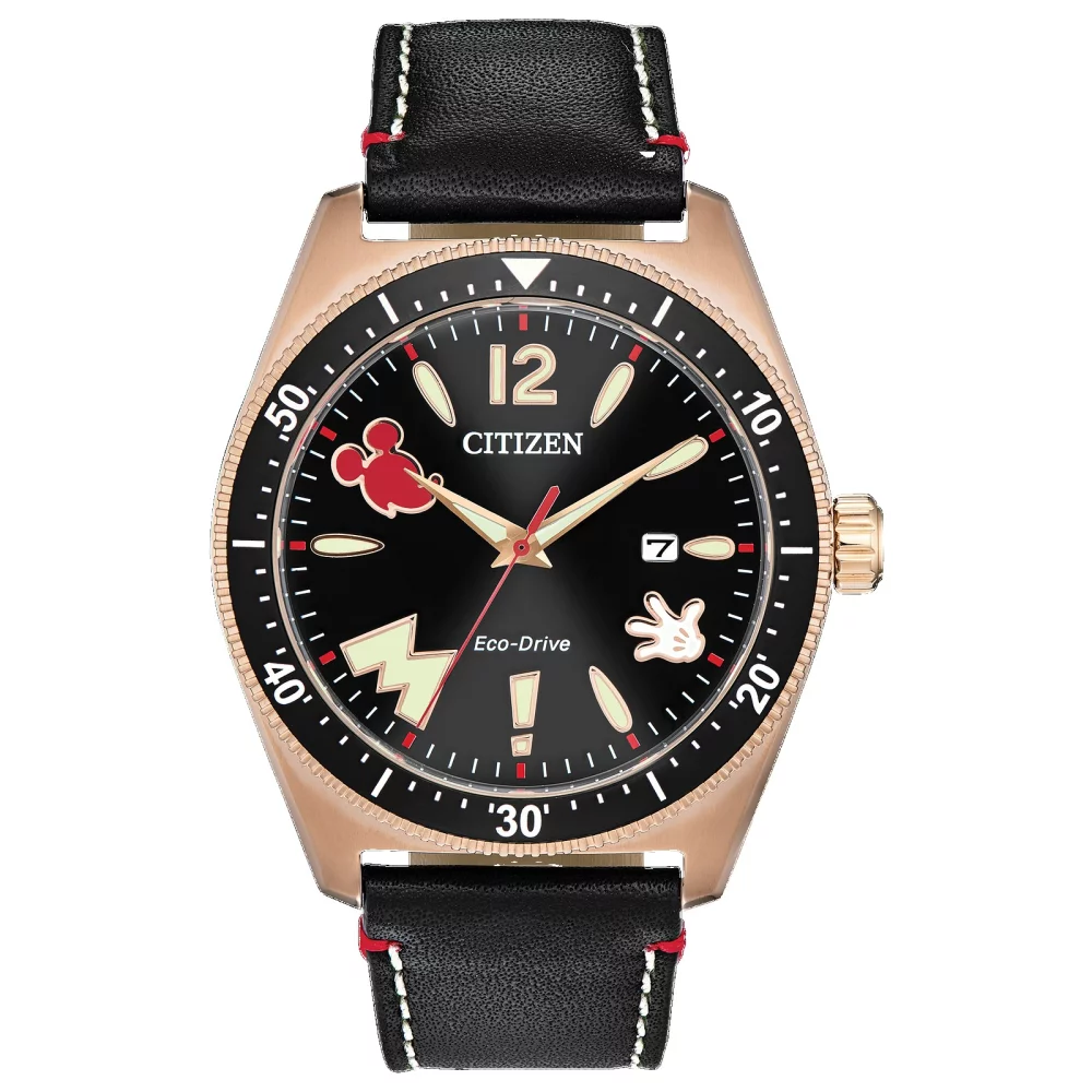 Citizen® Disney© Collection Men's Rose Gold Mickey Mouse™ Watch