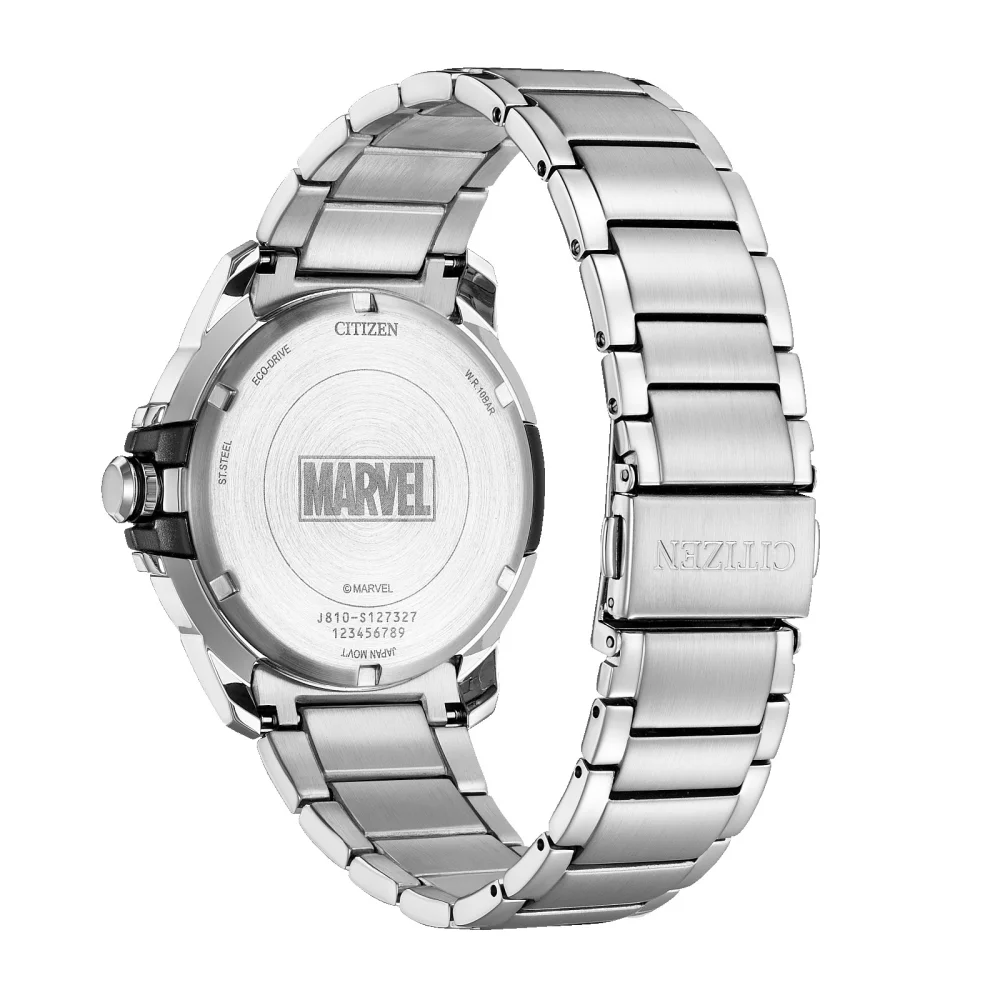 Montre classique Avengers™ en argent pour hommes de la collection Citizen® Marvel®.