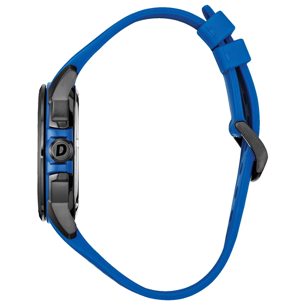 Citizen® Drive Style Men's Black Weekender Watch w/Blue Polyurethane Strap