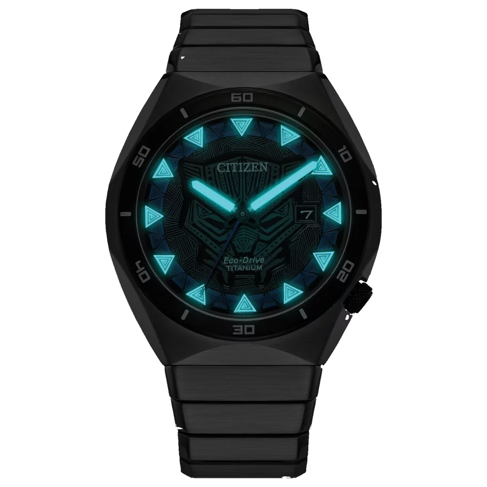 Citizen® Marvel® Collection Men's Super Titanium™ Black Panther™ Watch