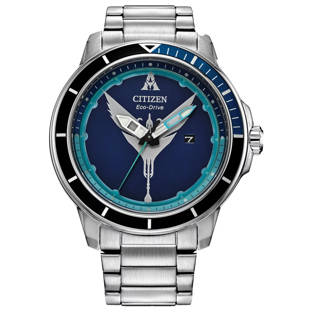 Montre Citizen® Disney© Collection pour homme, modèle Avatar© Wave en argent