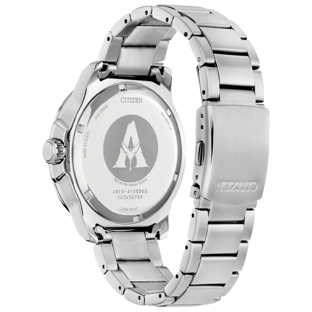 Citizen® Disney© Collection Men's Silver Avatar© Wave Watch