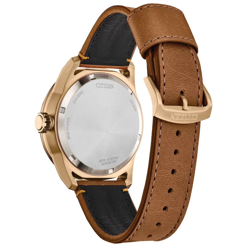 Montre Citizen® Avion pour hommes en or rose