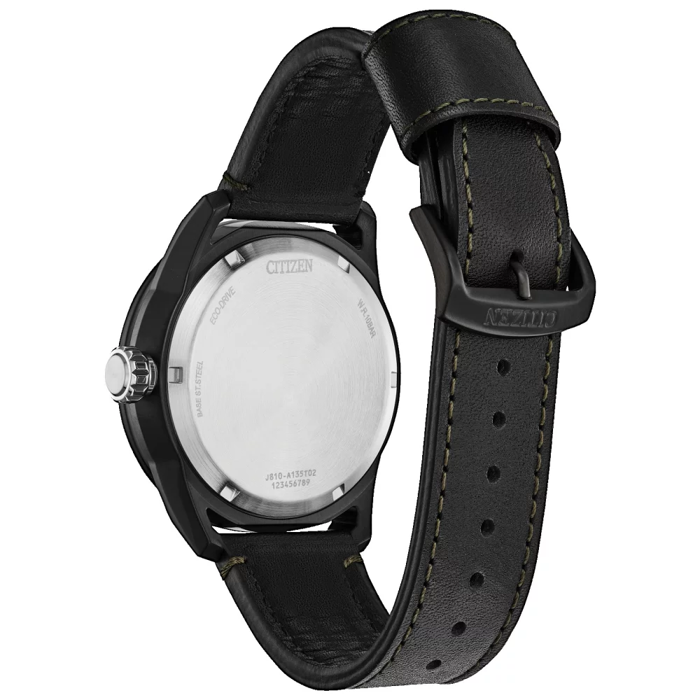 Montre Citizen® Avion pour homme en noir