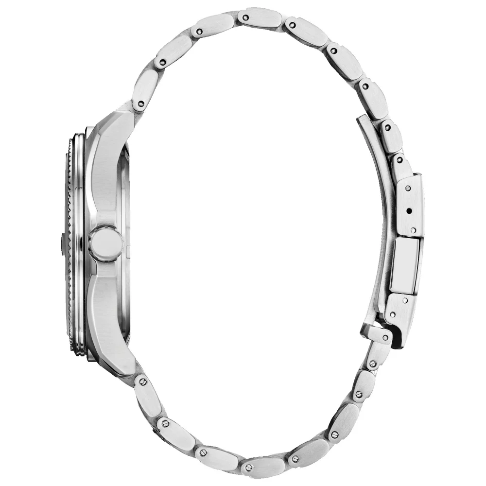 Montre Citizen® Classic Corso pour homme en argent avec accents en or rose