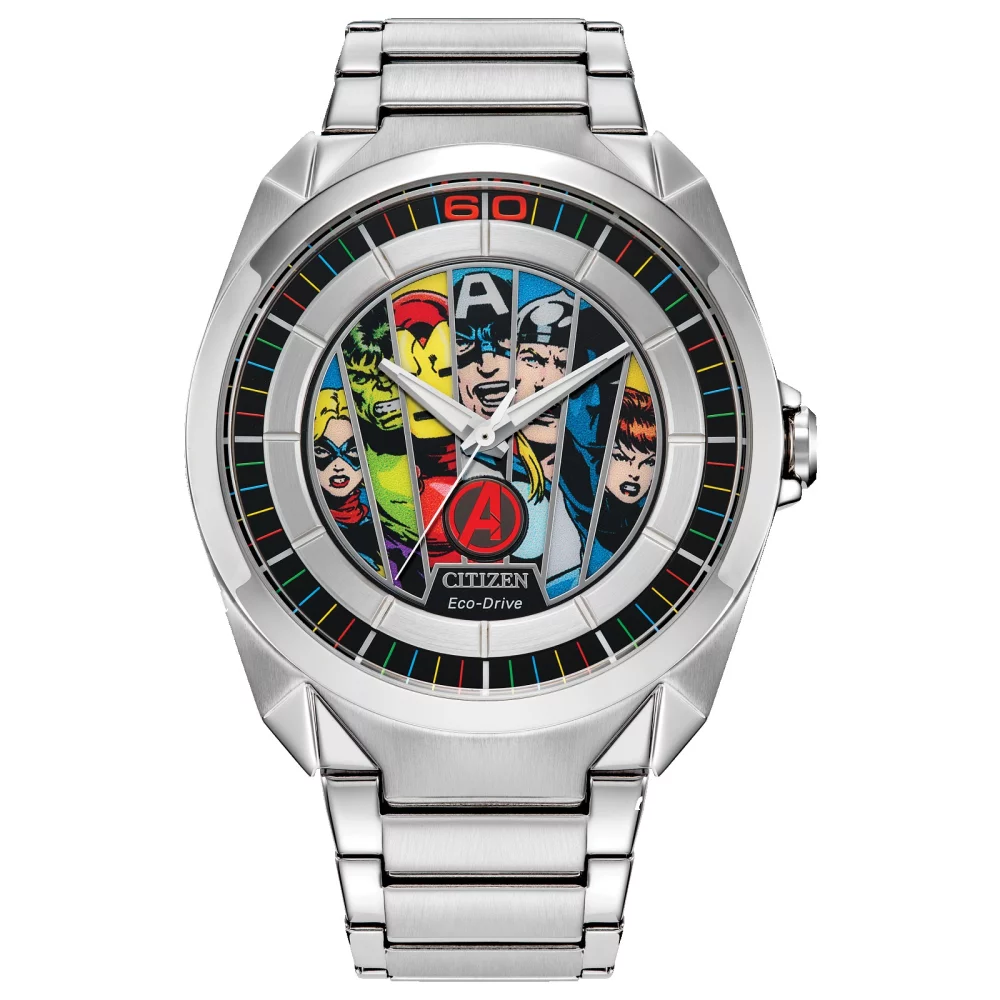 Montre Citizen® Marvel® Collection pour hommes, 60e anniversaire des Avengers™.