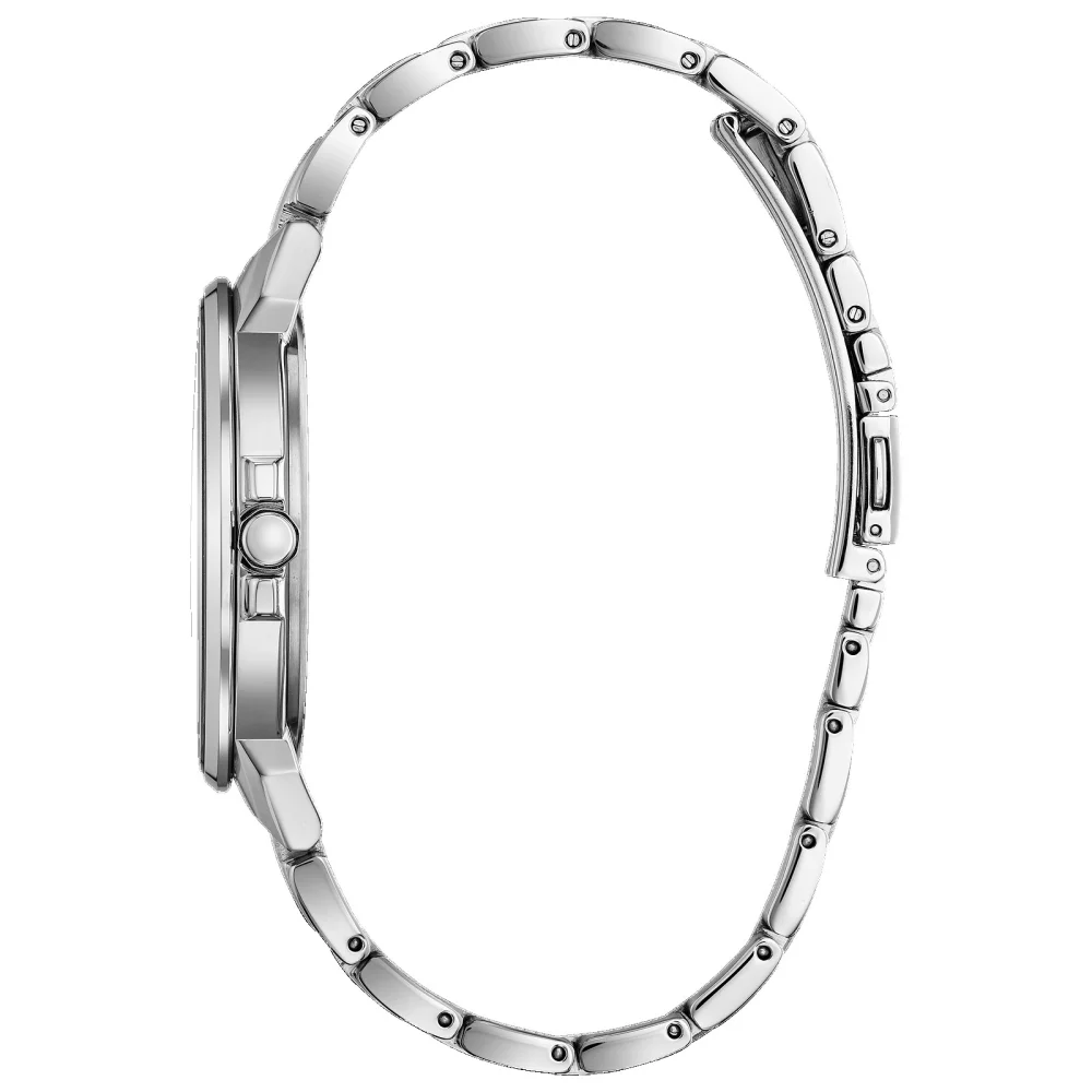 Montre Citizen® Axiom pour homme en argent avec cadran rond bleu nuit