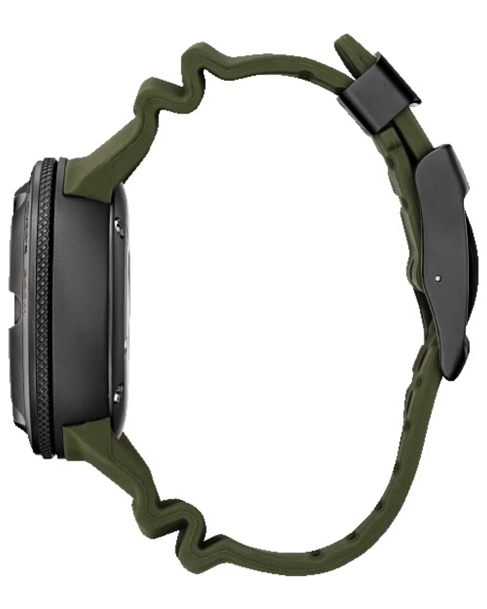 Montre Citizen® Promaster Sea Collection Ecozilla pour homme avec bracelet en polyuréthane vert.