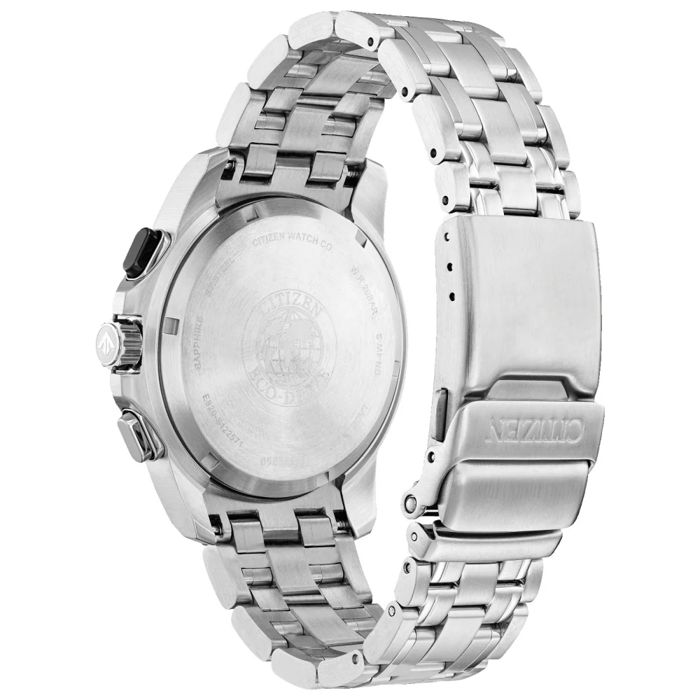 Montre Citizen® Promaster Land Collection pour homme, modèle MX argent