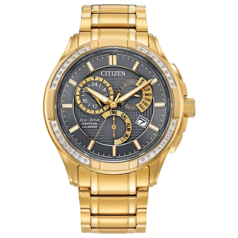 Montre Citizen® pour homme en or Calibre 8700