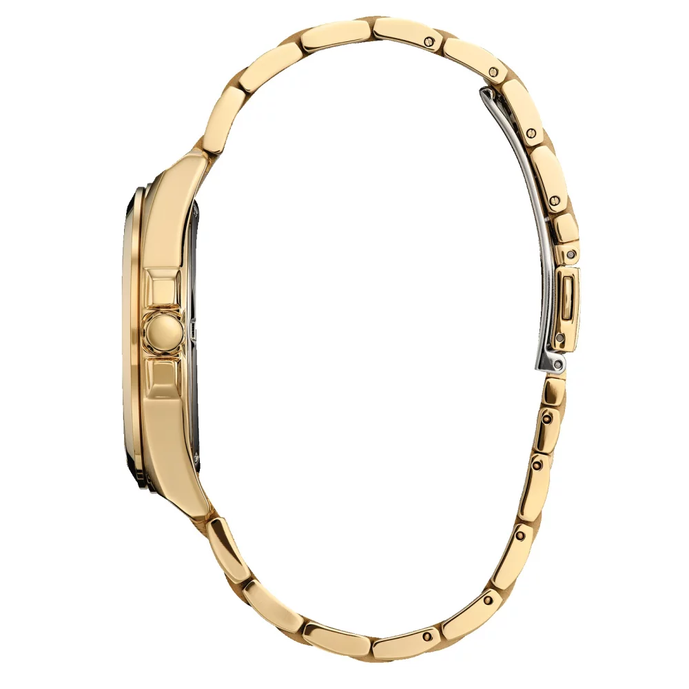 Montre Citizen® pour homme en or avec cadran rond champagne