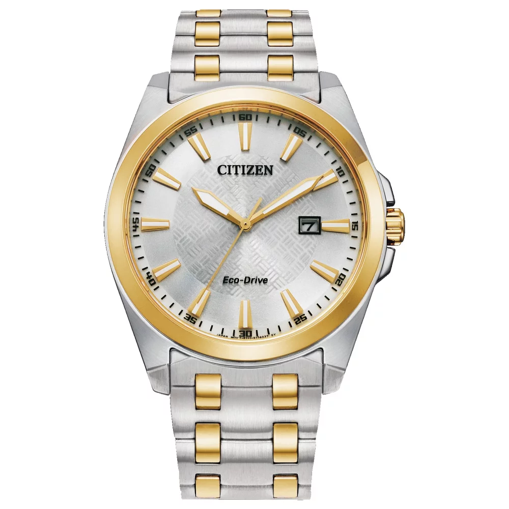 Montre Citizen® Sport Luxury Chrono Collection pour hommes, modèle Peyten bicolore