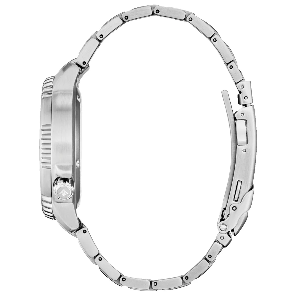 Citizen® Promaster Sea Collection Men's Silver Professional Diver Watch w/Round Grey Dial