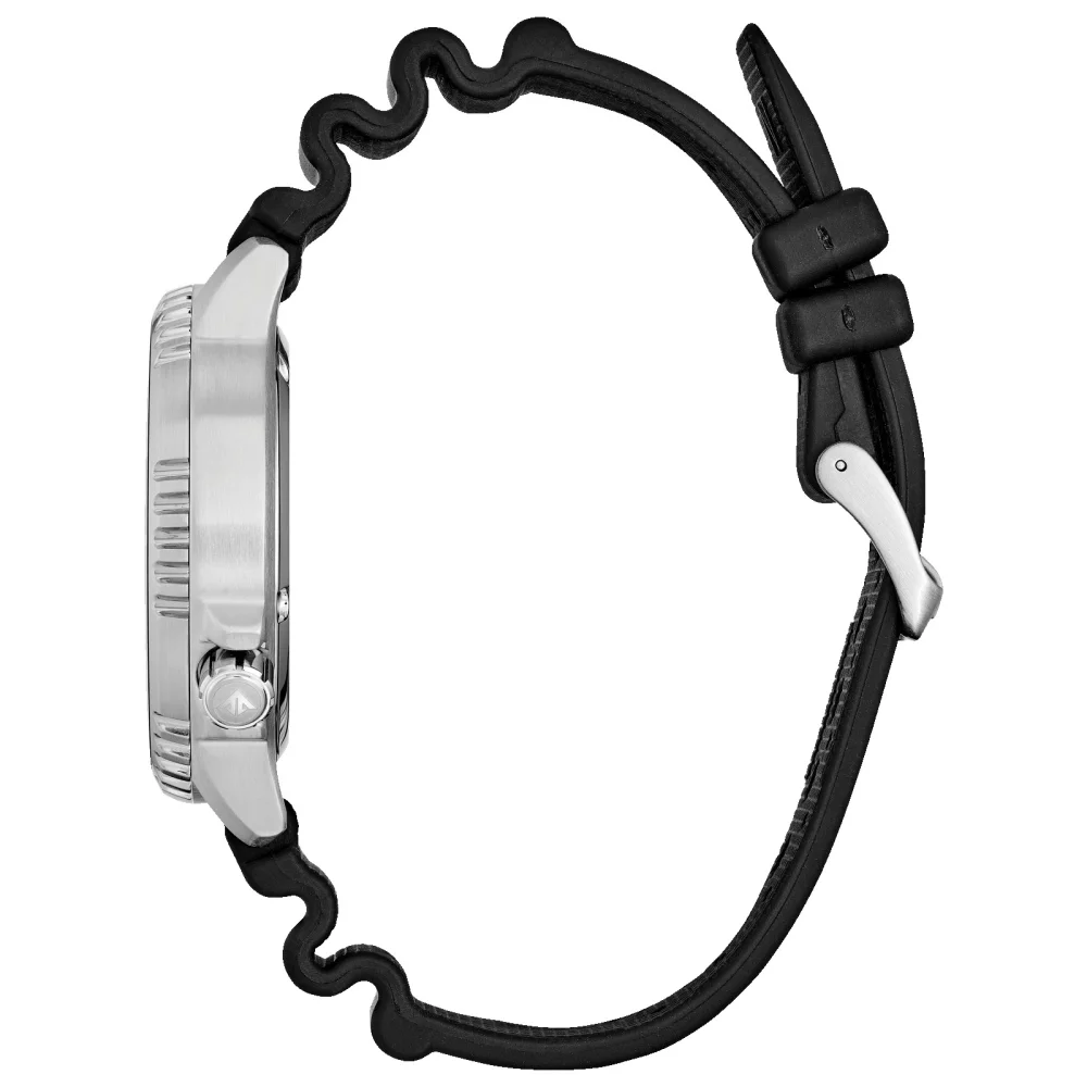 Montre Citizen® Promaster Sea Collection pour hommes avec cadran rond dégradé en argent.