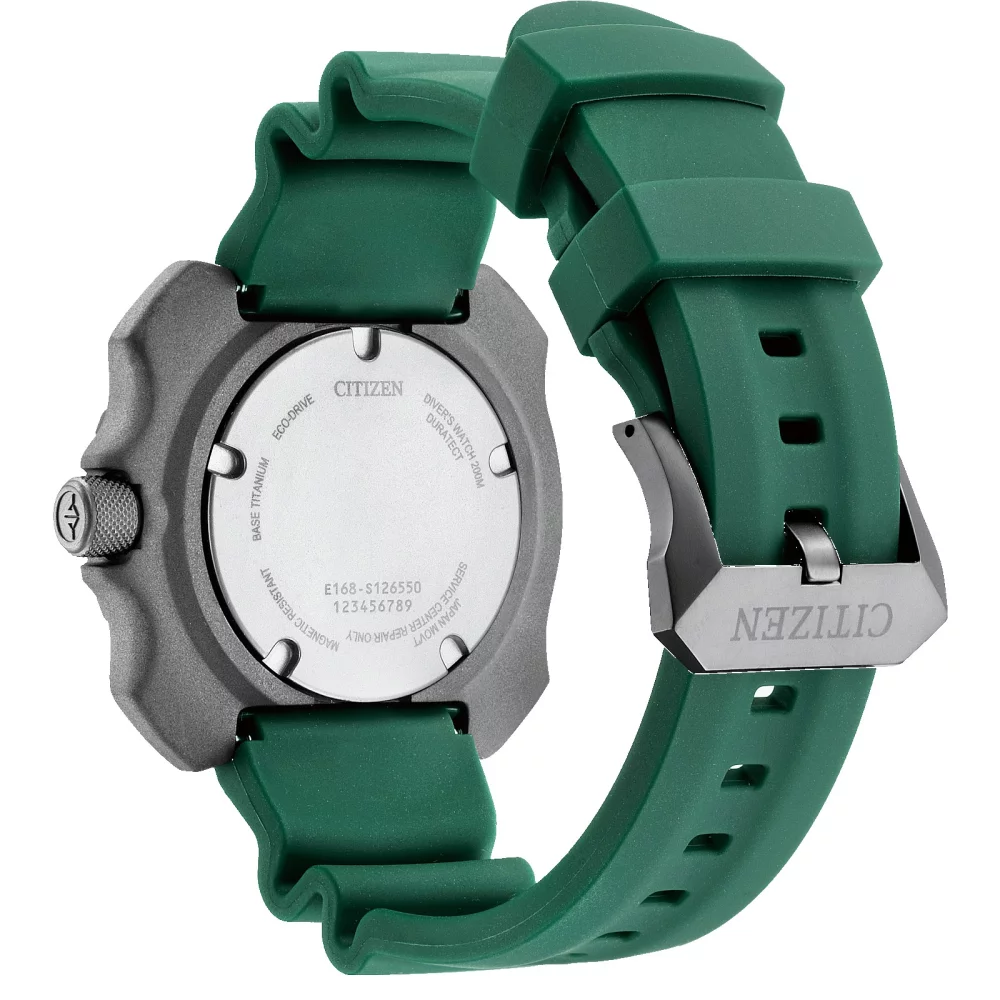 Montre de plongée Citizen® Promaster Sea Collection pour homme en Super Titanium™ vert
