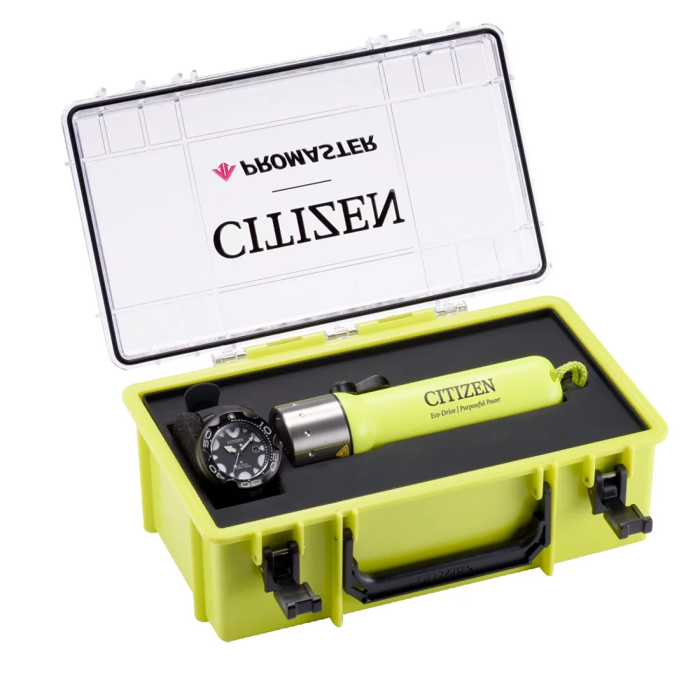 Montre de plongée Citizen® Promaster Sea Collection pour homme, modèle Orca Whale.