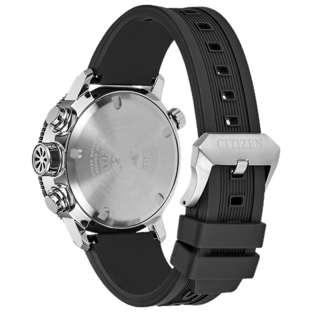 Citizen® Promaster Land Collection Men's Black Altichron Watch w/Polyurethane Strap