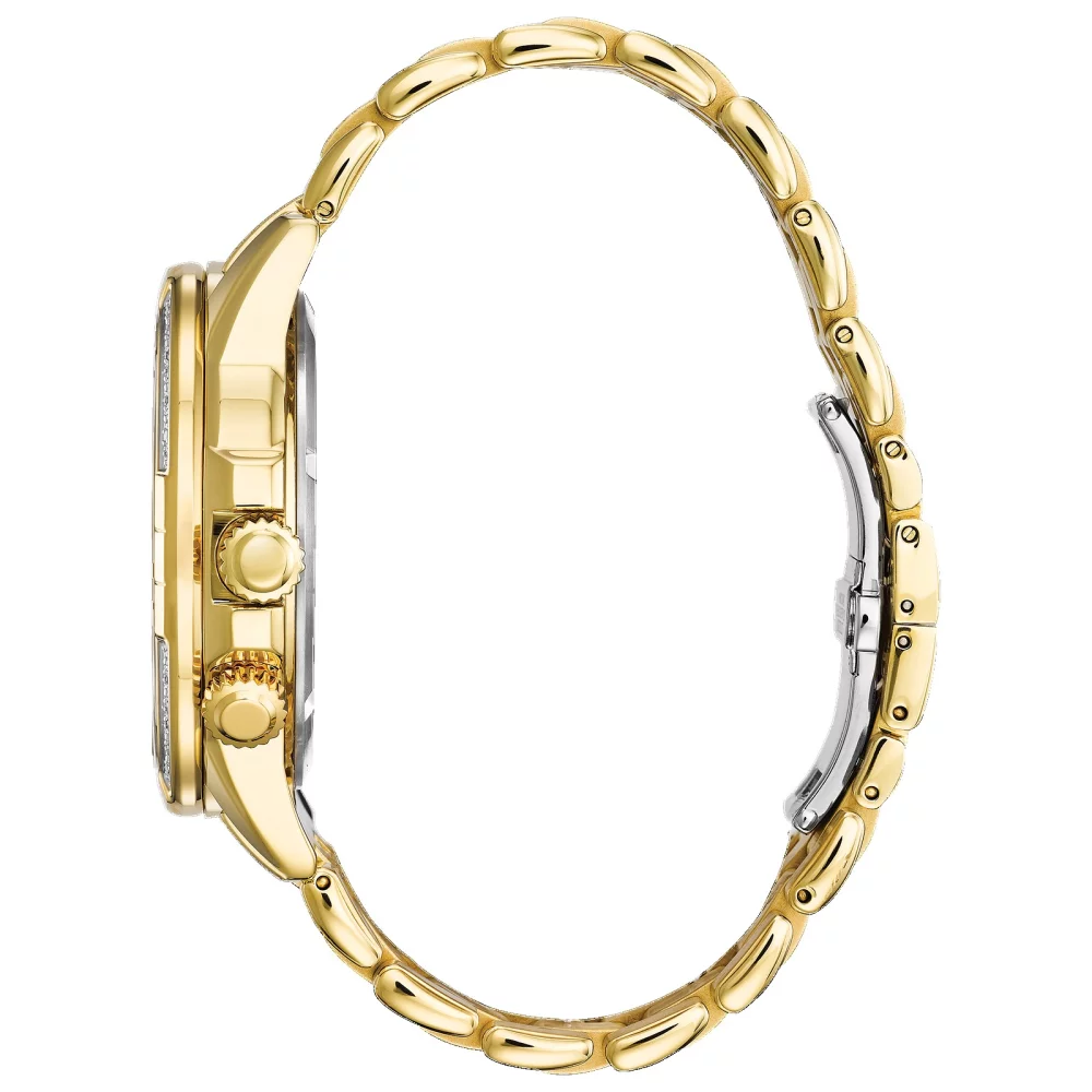 Montre Citizen® pour homme en or avec calendrier et diamants