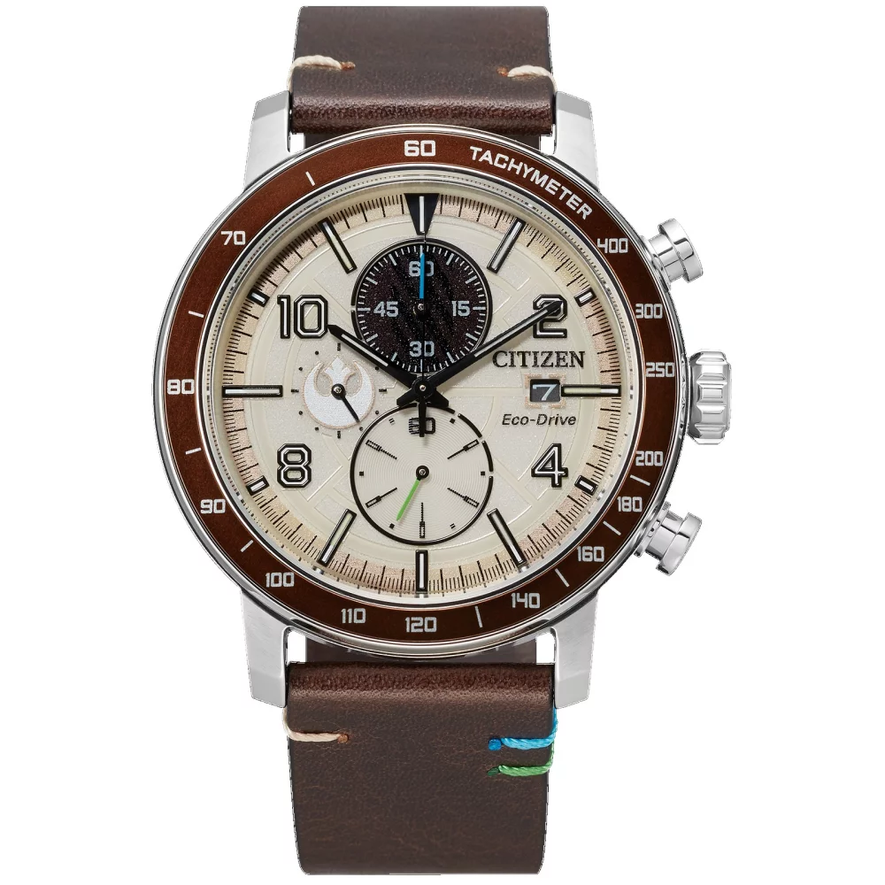 Citizen® Star Wars™ Collection Men's Luke Skywalker Watch w/Round Beige Dial