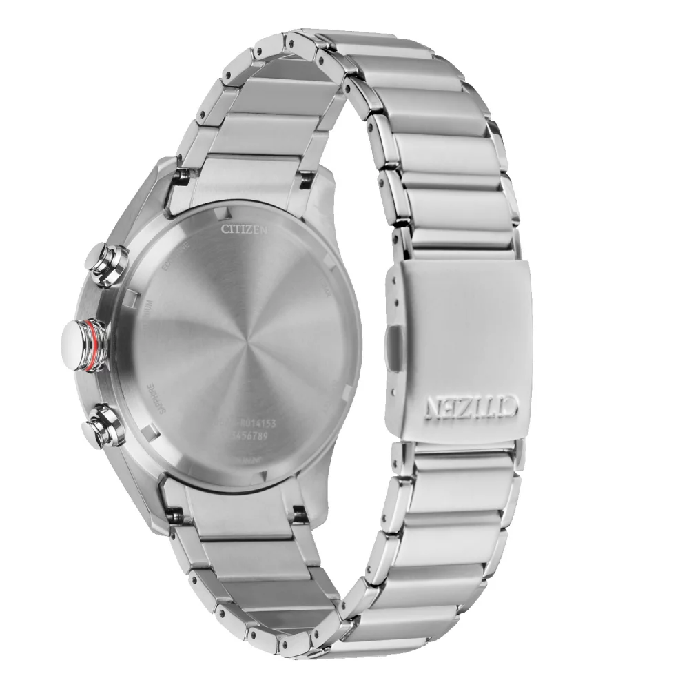 Citizen® Super Titanium™ Collection Men's Chronograph Garrison Watch w/Round Green Dial