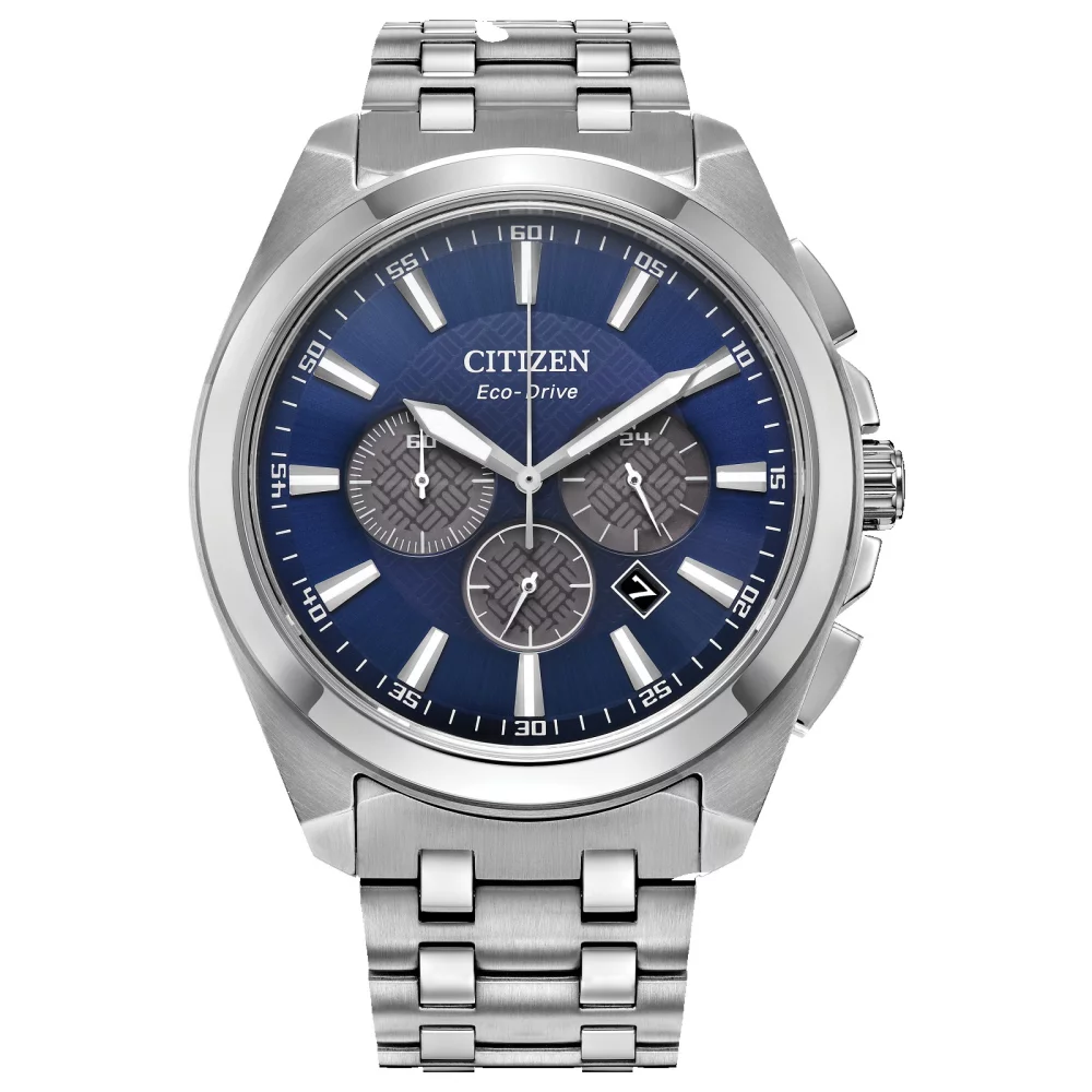 Citizen® Classic Collection Men's Silver Chronograph Peyten Watch