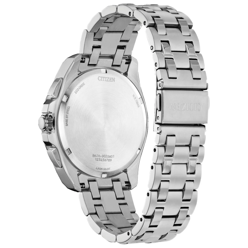 Citizen® Classic Collection Men's Silver Chronograph Peyten Watch
