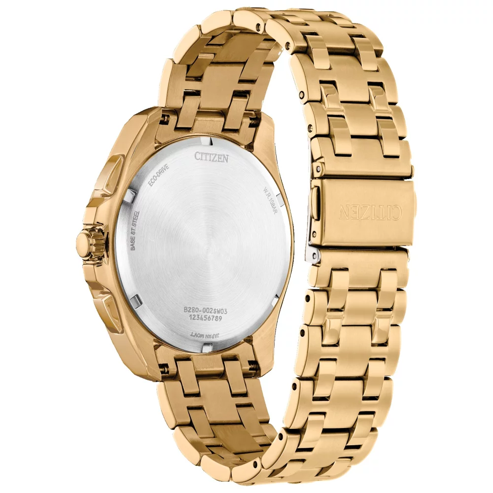 Citizen® Classic Collection Men's Gold Chronograph Peyten Watch