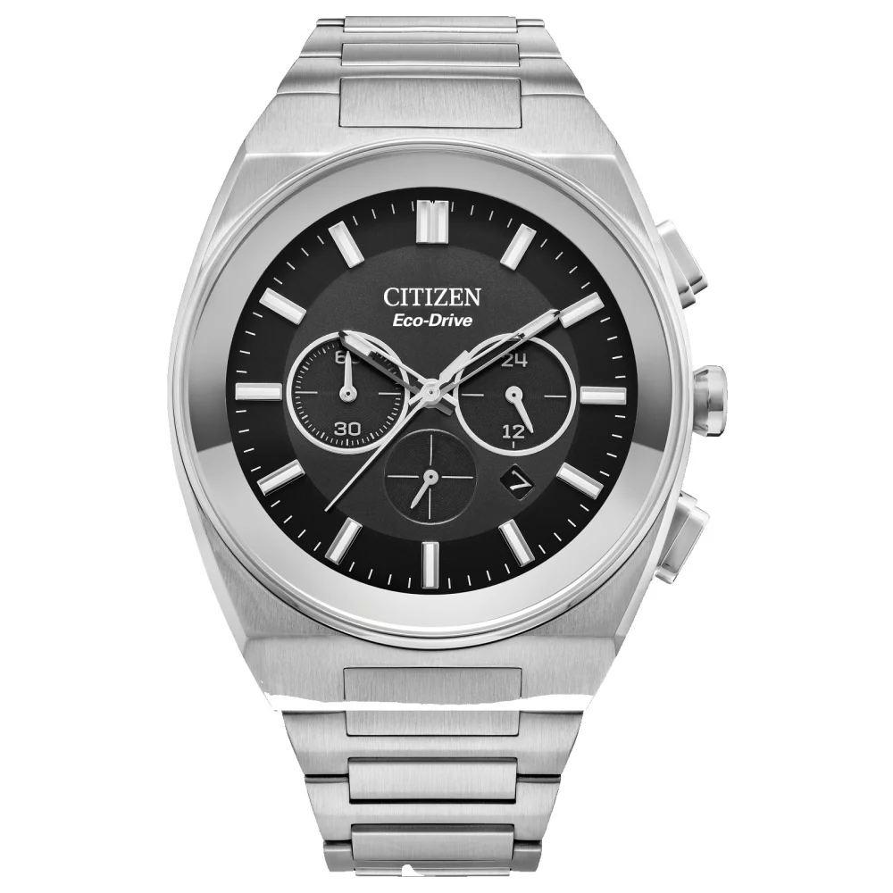 Montre Citizen® chronographe Axiom SC pour homme en argent