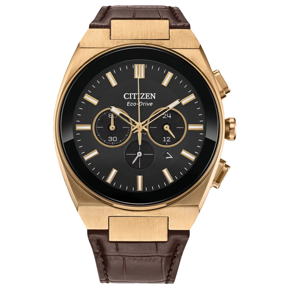 Montre Citizen® Axiom SC en or rose pour hommes
