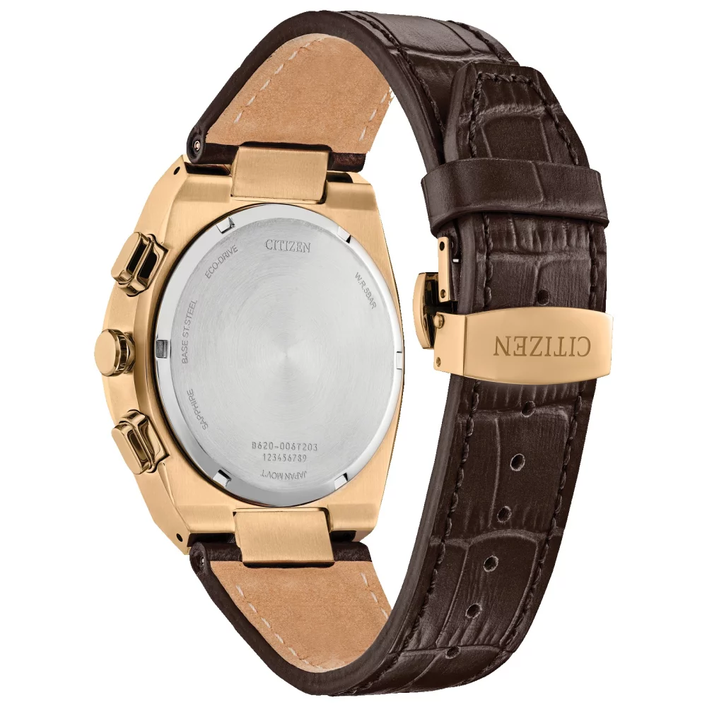 Montre Citizen® Axiom SC en or rose pour hommes