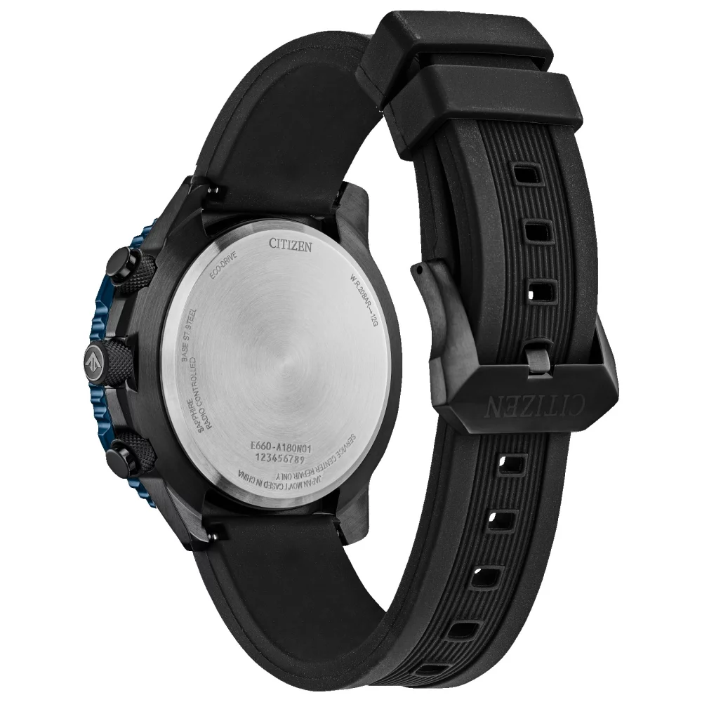 Montre Citizen® Promaster Air Collection pour homme, cadran bleu ciel avec bracelet en polyuréthane