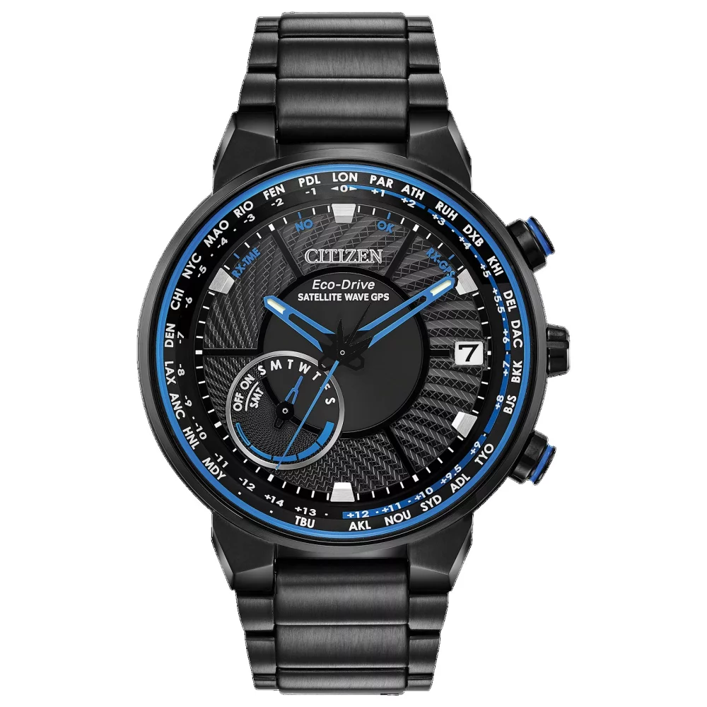 Citizen® Satellite Wave GPS Freedom Collection Men's Watch w/Blue Accents