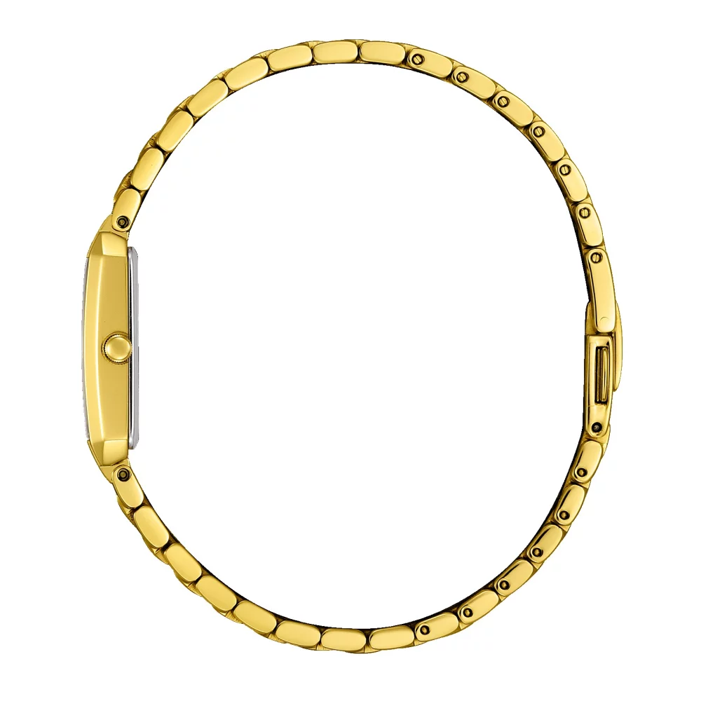 Montre classique Citizen® pour femmes en or avec cadran rectangulaire
