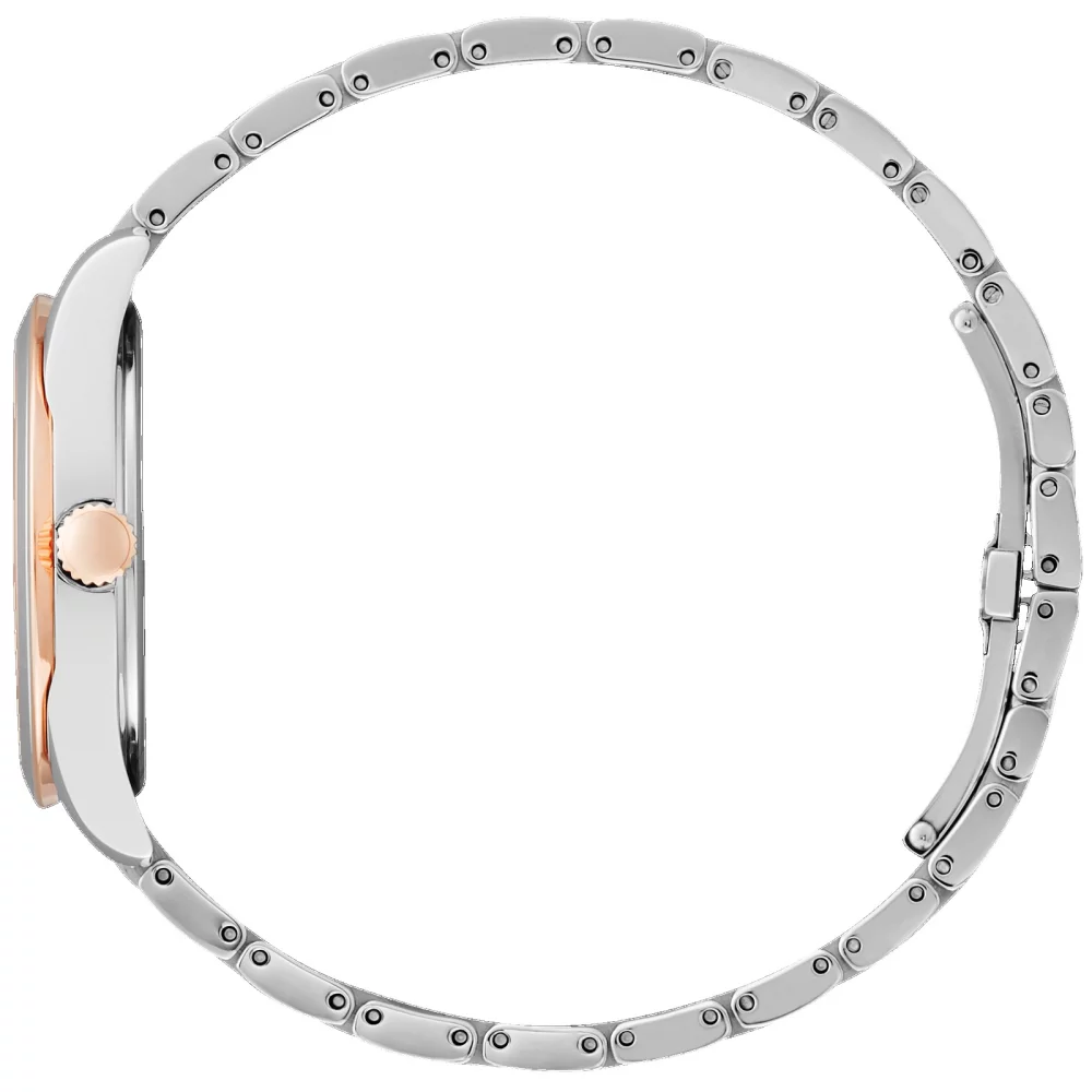 Montre analogique bicolore pour femme de la collection Citizen® Fiore avec cadran en nacre.