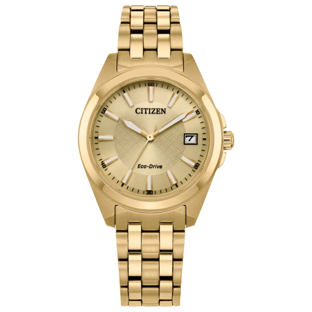 Montre analogique Citizen® Corso Collection pour femmes en or, modèle Peyten