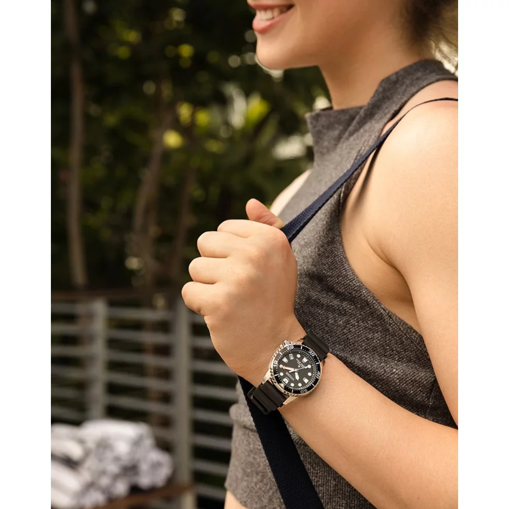 Montre de plongée professionnelle Citizen® Promaster Sea Collection pour femmes en noir
