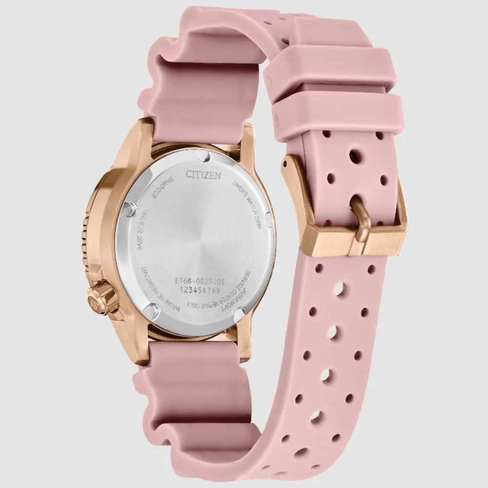 Citizen® Promaster Sea Collection Women's Rose Gold Professional Diver Watch