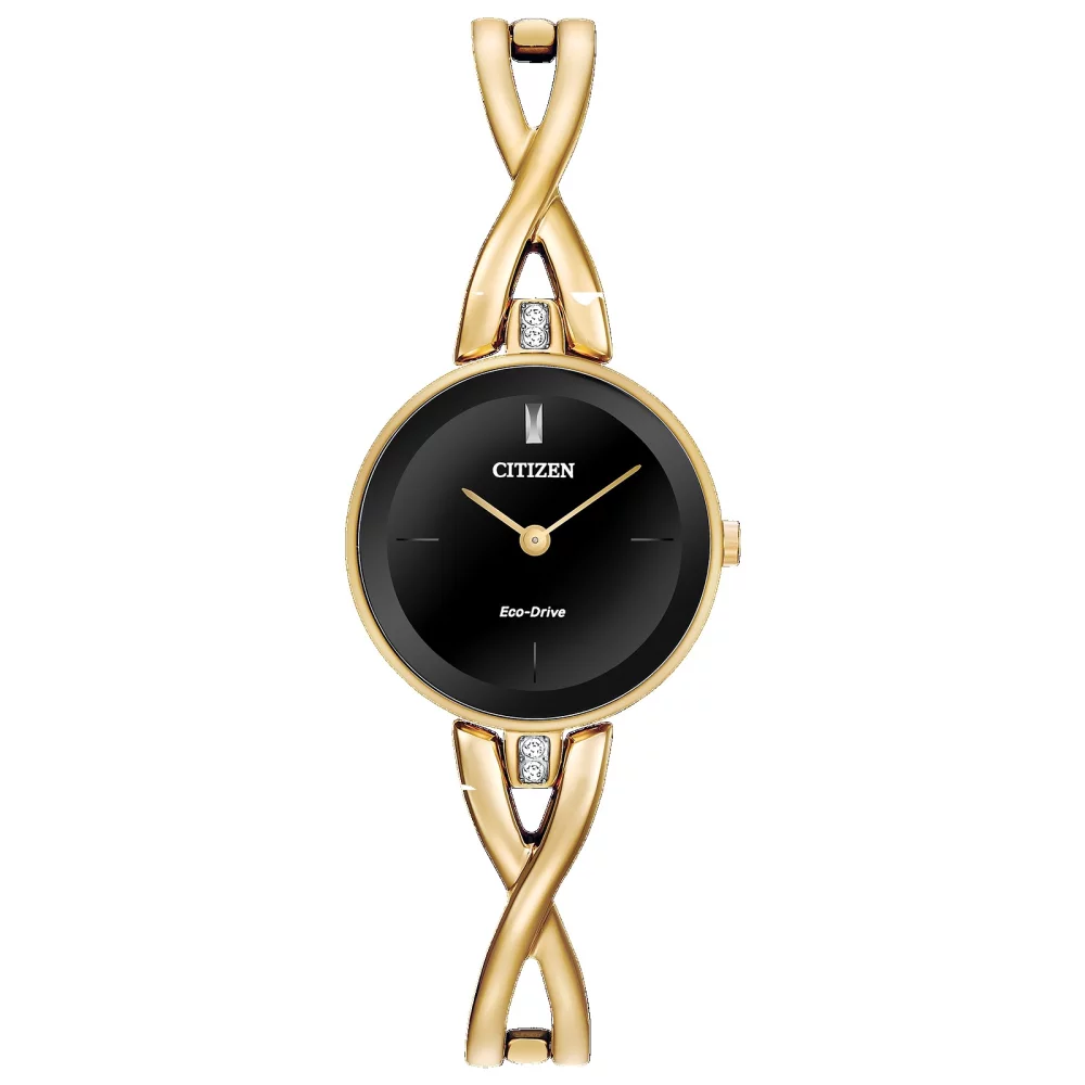 Montre Citizen® Axiom Collection pour femme en or avec cristaux