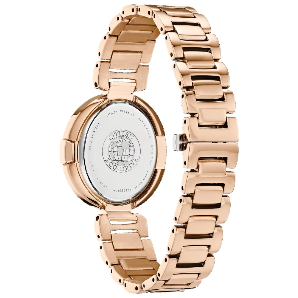 Montre Citizen® Capella Collection pour femmes en or rose et rose