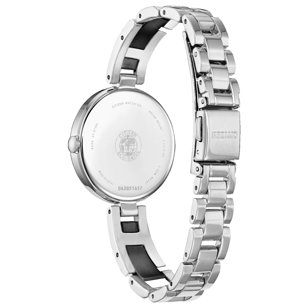 Citizen® Axiom Collection Women's Silver Watch w/Diamond