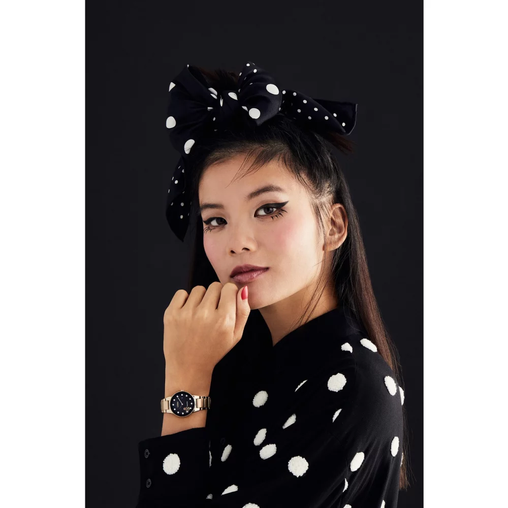 Montre Citizen® Disney© Collection pour femmes en or rose avec Mickey Mouse™ et diamants