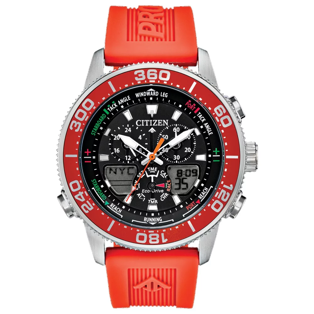 Montre Citizen® Promaster Sea Collection Sailhawk pour homme en orange