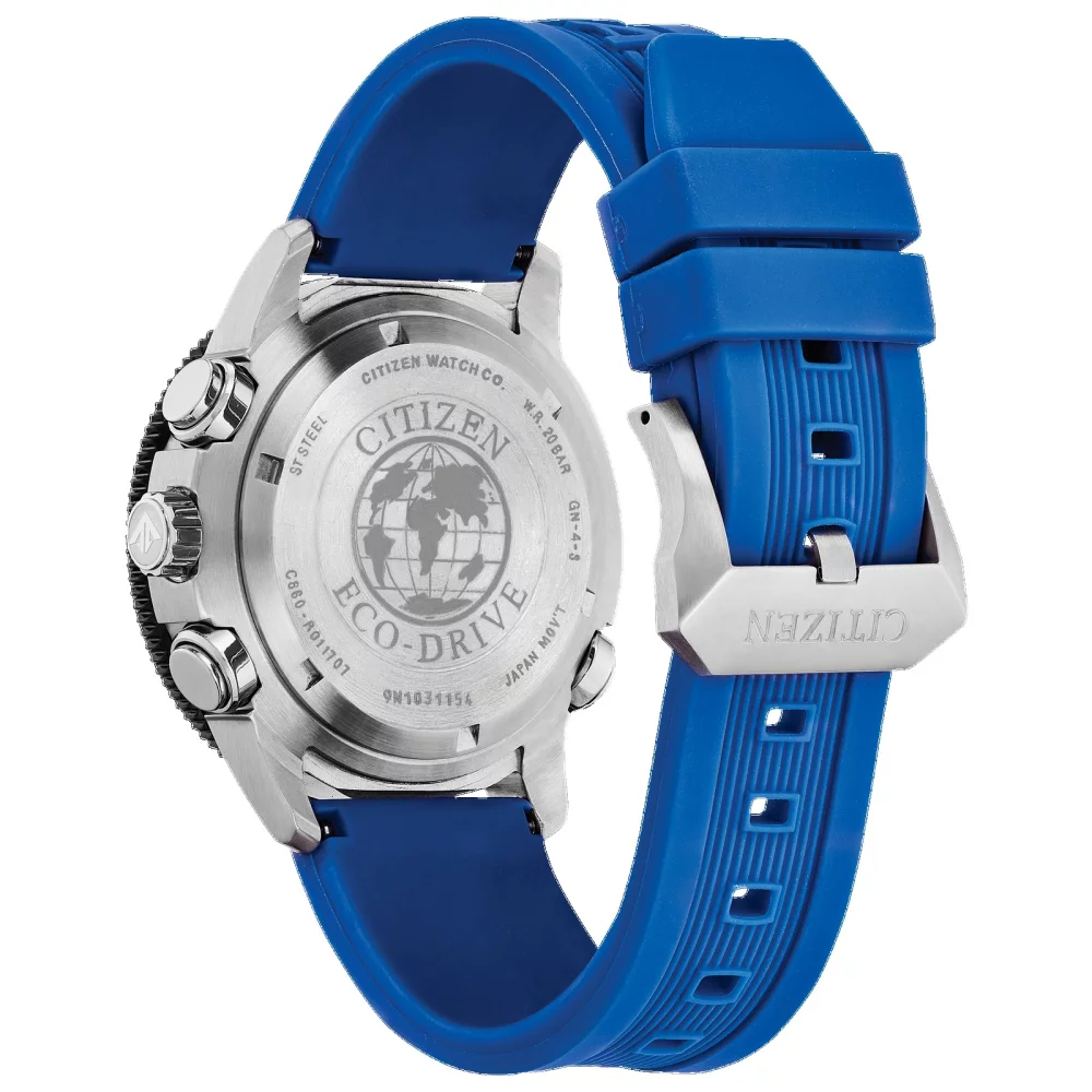 Montre Citizen® Promaster Sea Collection pour homme, modèle Sailhawk bleu