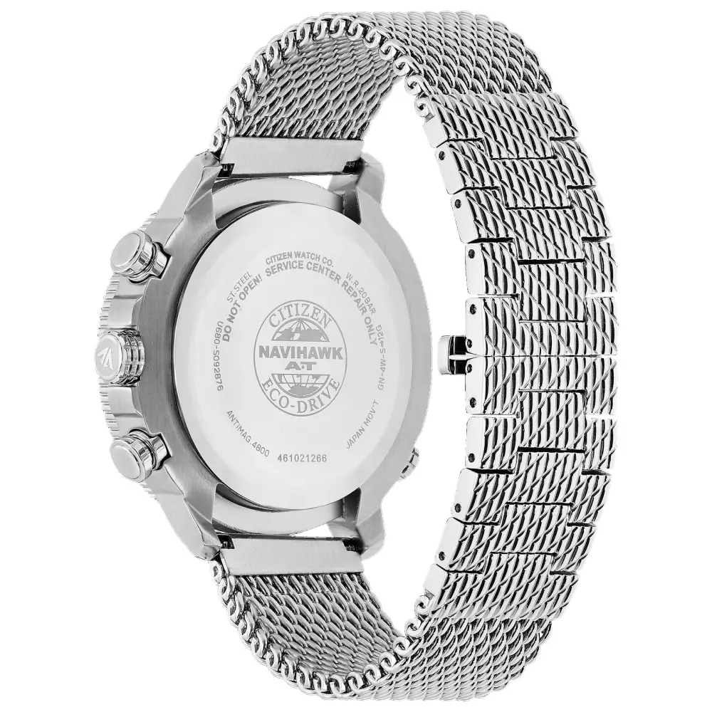 Montre Citizen® Promaster Air Collection Navihawk A-T pour homme en argent