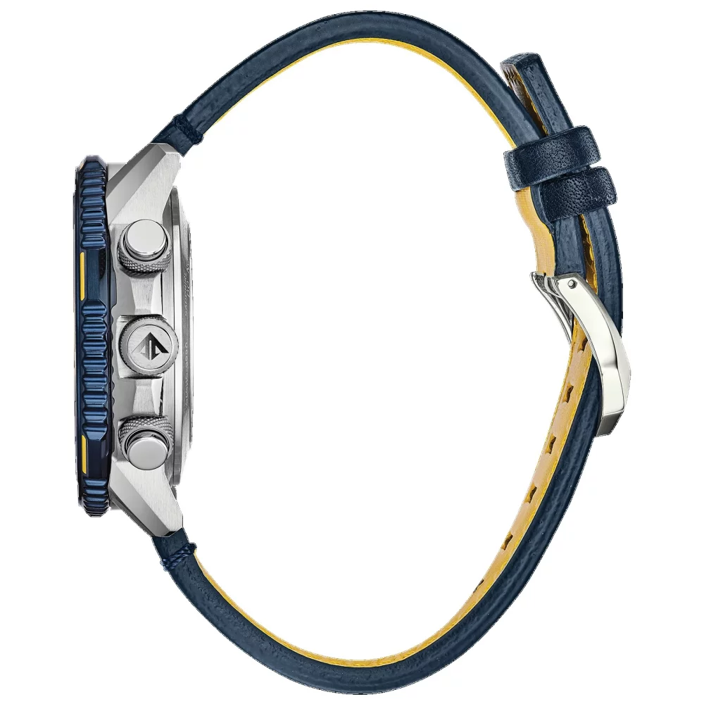 Citizen® Promaster Air Collection Men's Blue Angels Skyhawk A-T Watch w/Leather Strap